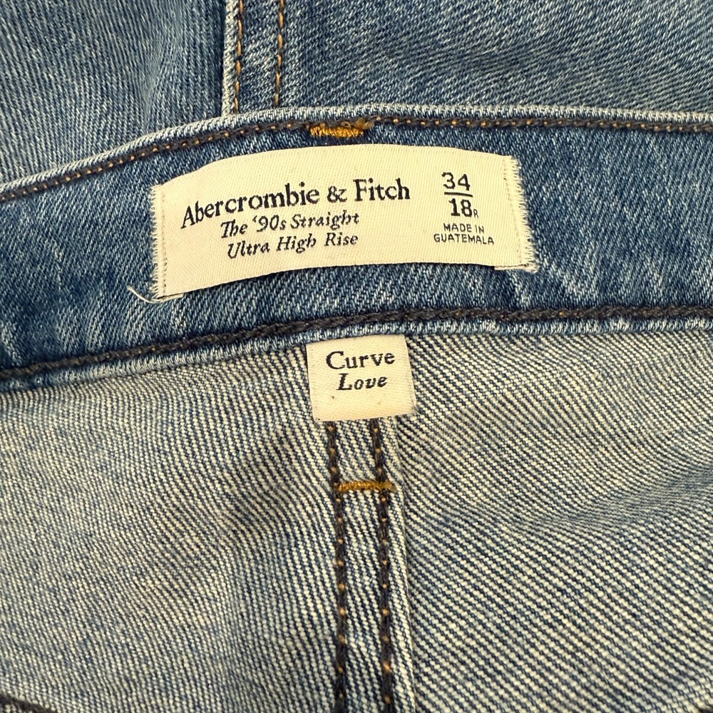 Abercrombie & Fitch Light Blue Denim